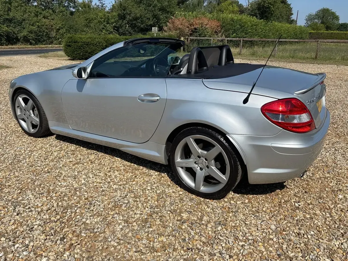 Used Mercedes SLK350 AMG 2004 Silver Cabriolet