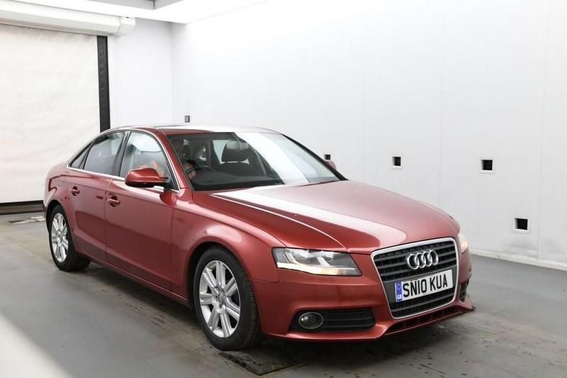 Used Audi A4 Design 136 HP (100 kW) 2010 Red Sedan