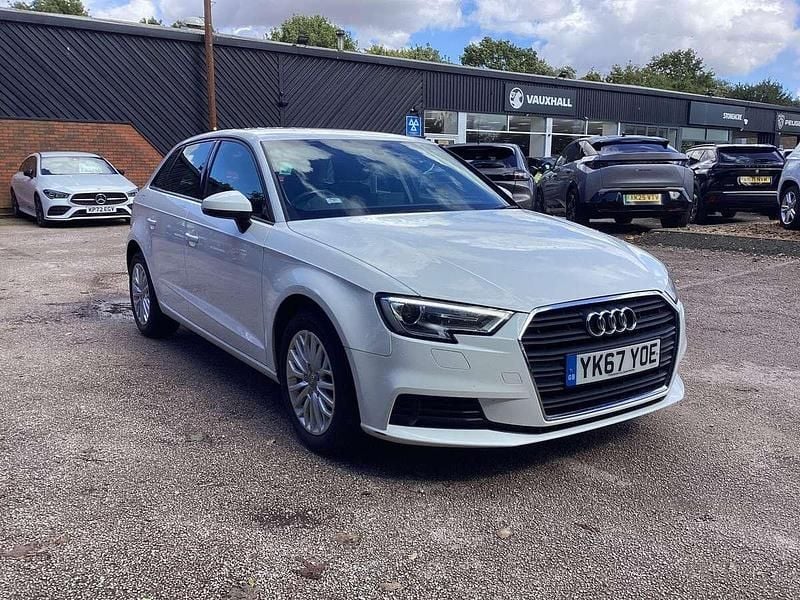 White Used 2017 Audi A3 Advanced Hatchback | £11,795 (Fair price) - Image 1/4