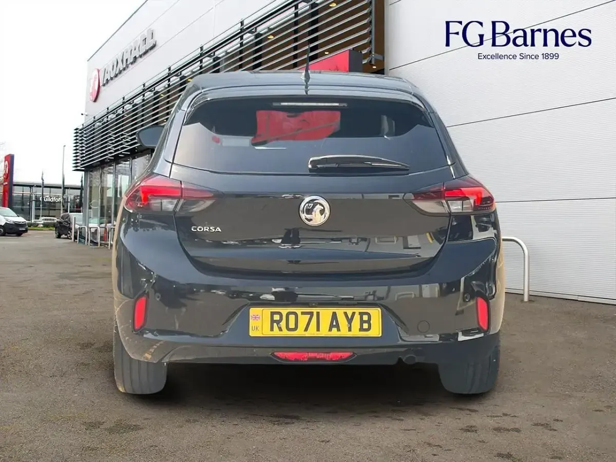 Used Vauxhall Corsa S 99 HP (72 kW) 2021 Black Hatchback