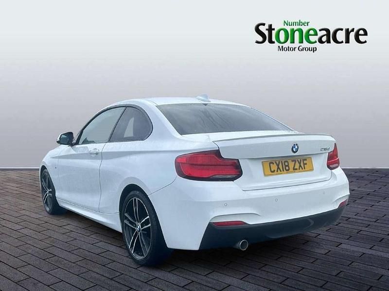 Used BMW 218 M Sport 147 HP (108 kW) 2018 White Coupe