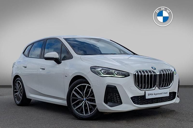 White Used 2024 BMW 220 Active Tourer M Sport MPV | £23,889 (Fair price) - Image 1/4