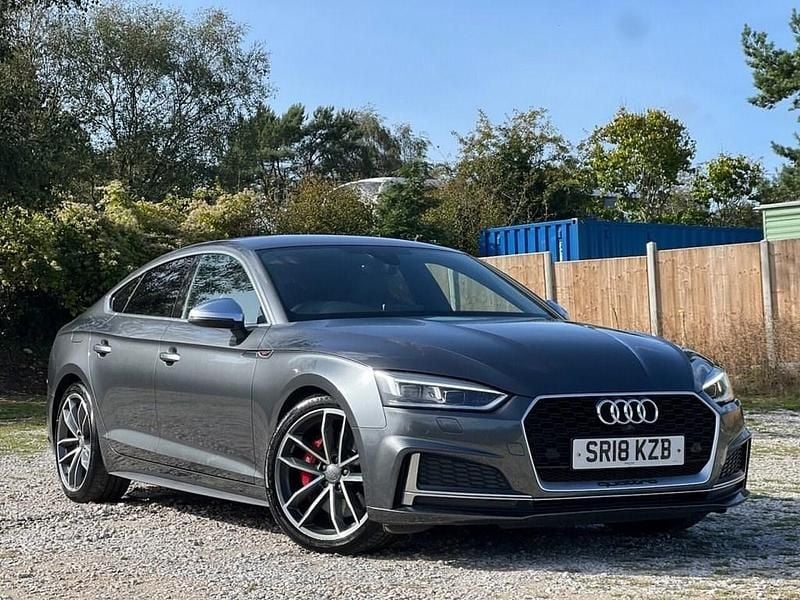 Grey Used 2018 Audi S5 Sportback Business Hatchback | £24,995 (Good price) - Image 1/4