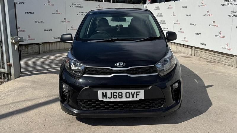 Used Kia Picanto 66 HP (48 kW) 2018 Black Hatchback