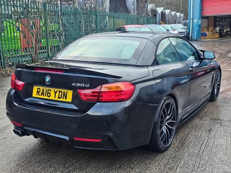 Used BMW 430 Cabriolet M Sport 2016 Black Cabriolet
