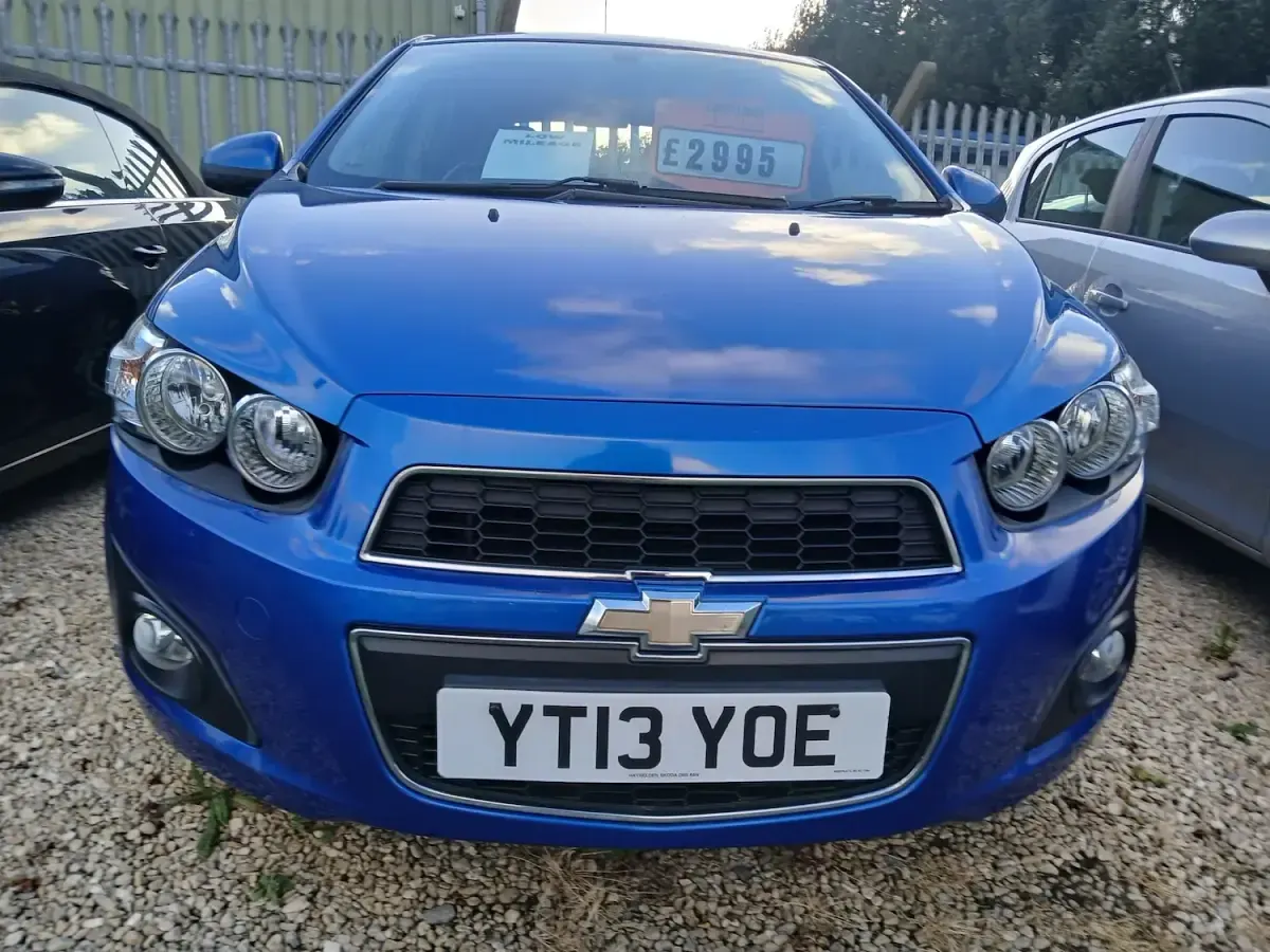 Used Chevrolet Aveo LTZ 2013 Blue Hatchback