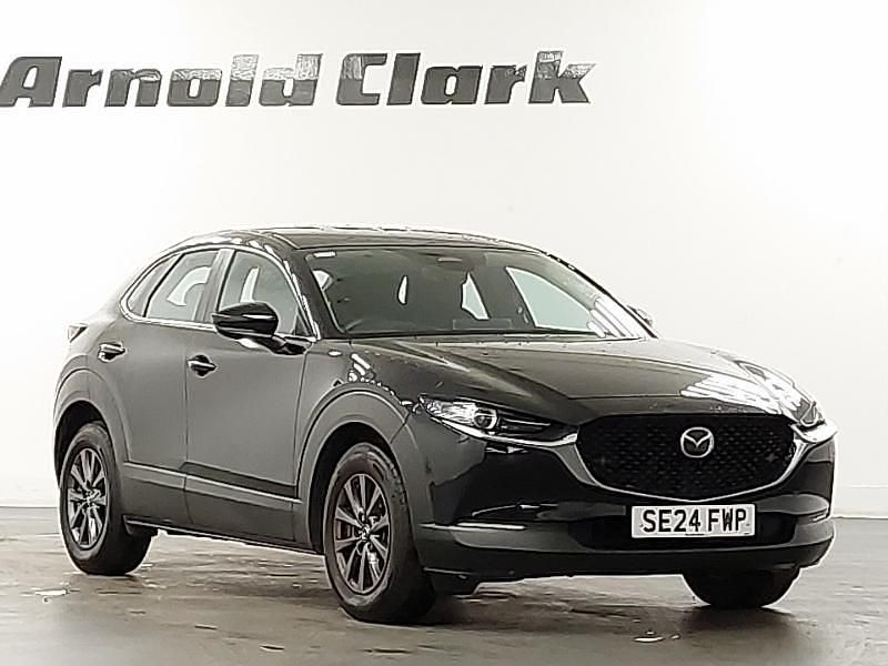 Black Used 2024 Mazda CX-30 Center-Line SUV | £19,998 (Fair price) - Image 1/4