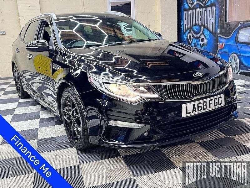Black Used 2019 Kia Optima Estate | £8,649 (Fair price) - Image 1/4