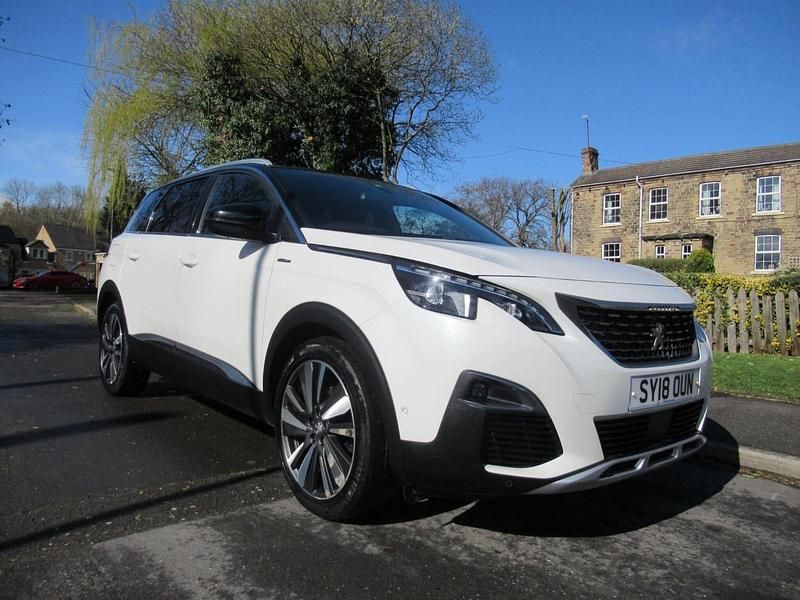 Used Peugeot 5008 Premium 130 HP (95 kW) 2018 White SUV