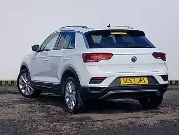 Used VW T-Roc SEL 150 HP (110 kW) 2018 White SUV