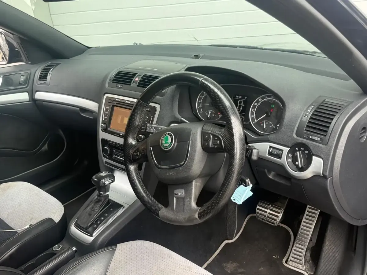 Used Skoda Octavia vRS 2010 Black Estate