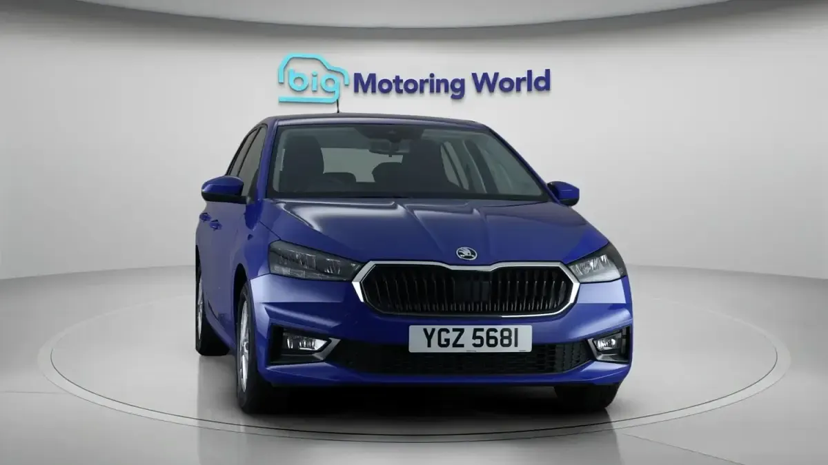 Used Skoda Fabia Comfort 110 HP (80 kW) 2023 Blue Hatchback
