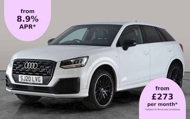 White Used 2020 Audi Q2 Black Edition SUV | £17,723 (Fair price) - Image 1/3