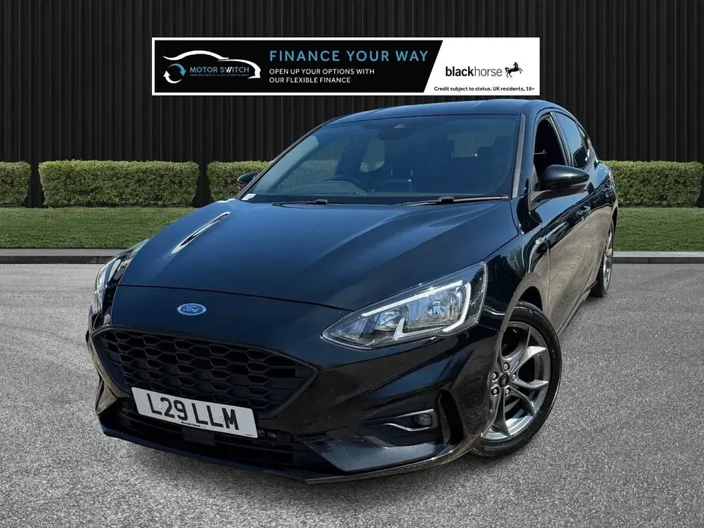 Used Ford Focus ST-Line 125 HP (91 kW) 2019 Black Hatchback