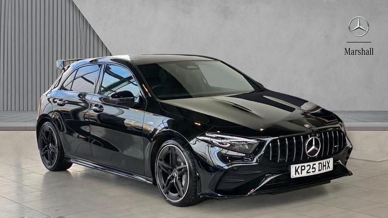 Used Mercedes A35 AMG Premium Plus 306 HP (225 kW) 2025 Cosmos black metallic