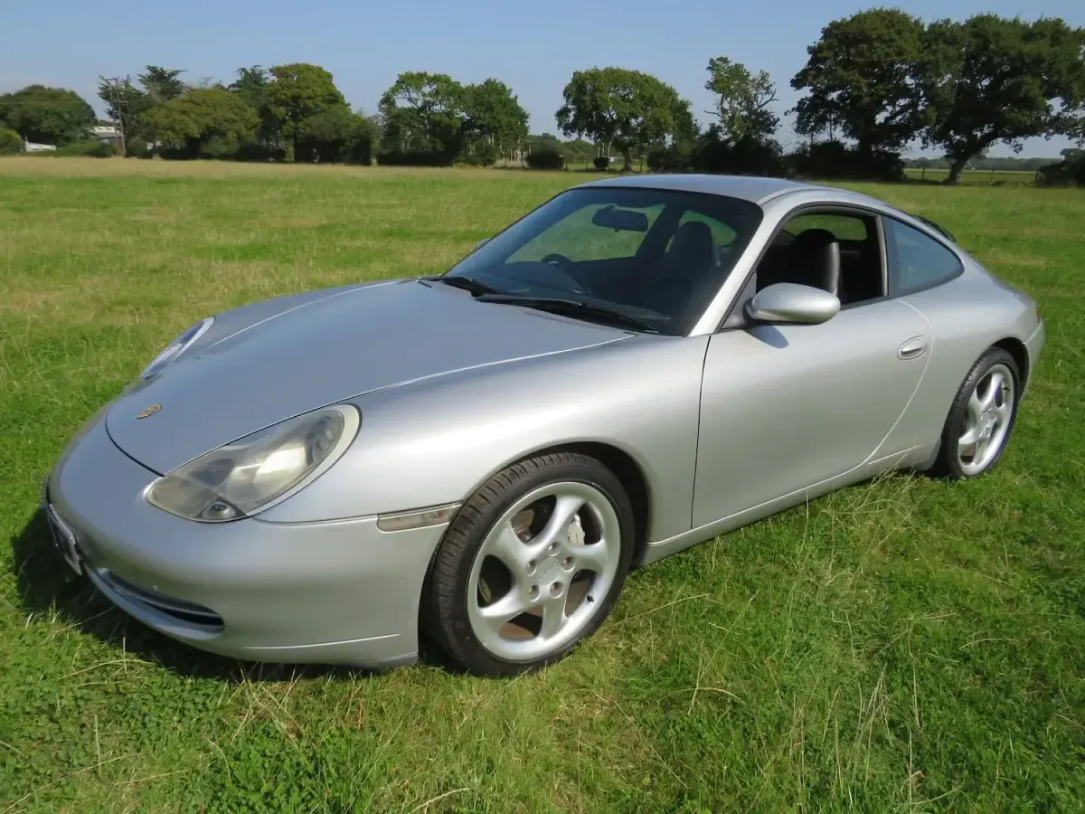 Usado Porsche 911 Carrera 4 2001 Plateado Coupe