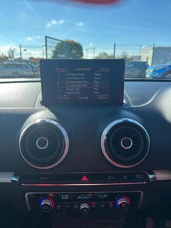 Used Audi A3 S-Line 2014 Blue Hatchback