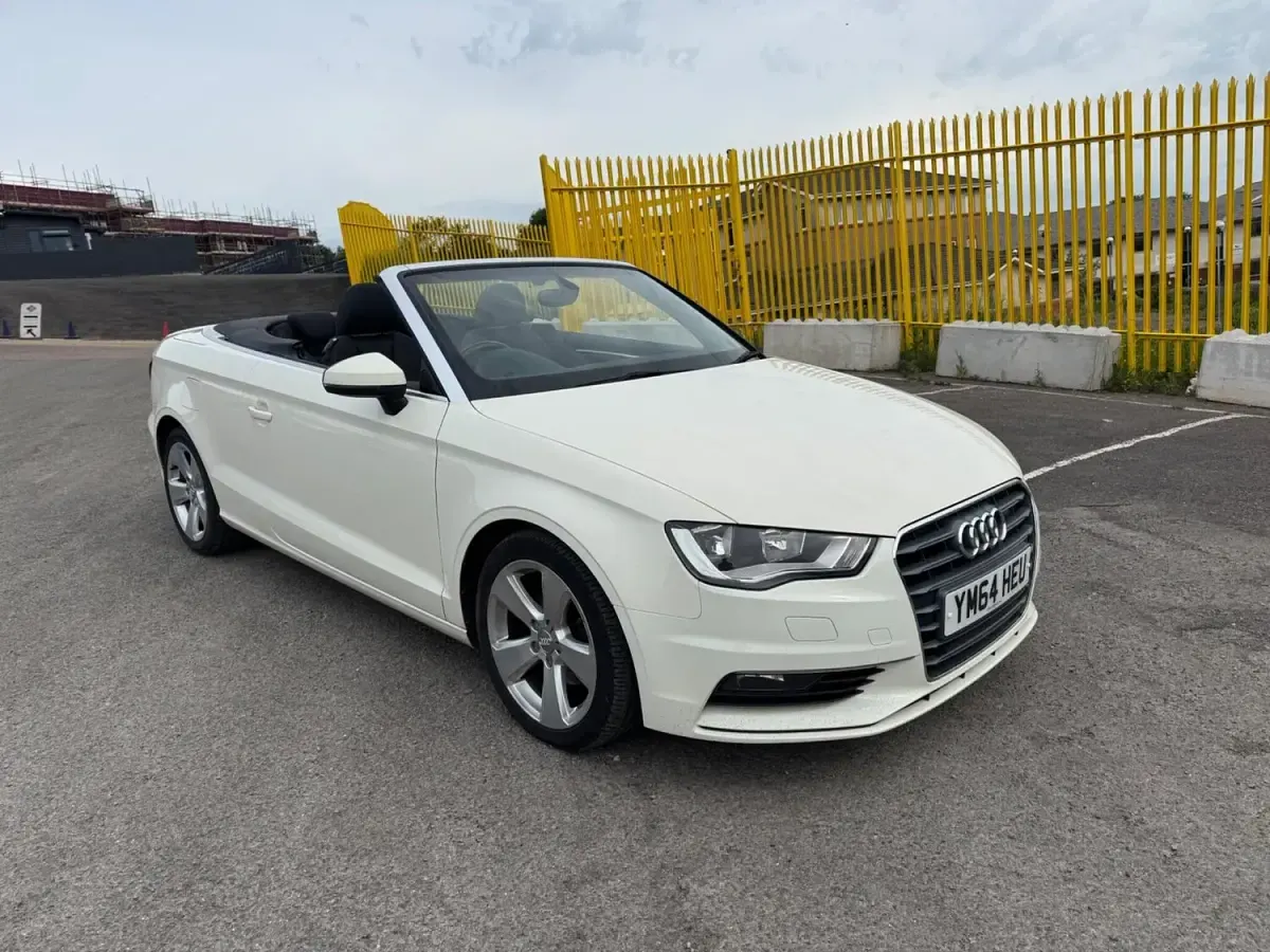 Used Audi A3 Cabriolet Sport 150 HP (110 kW) 2015 White Cabriolet