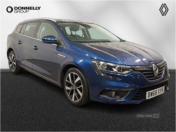 Blue Used 2019 Renault Mégane GrandTour Iconic Estate | £9,285 (Fair price) - Image 1/4