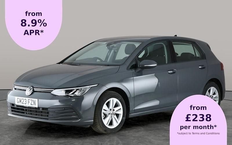 Grey Used 2023 VW Golf VIII Life Hatchback | £17,186 (Fair price) - Image 1/1