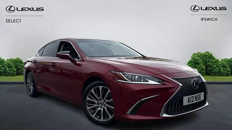 Red Used 2021 Lexus ES300H Sedan | £24,500 (Good price) - Image 1/2