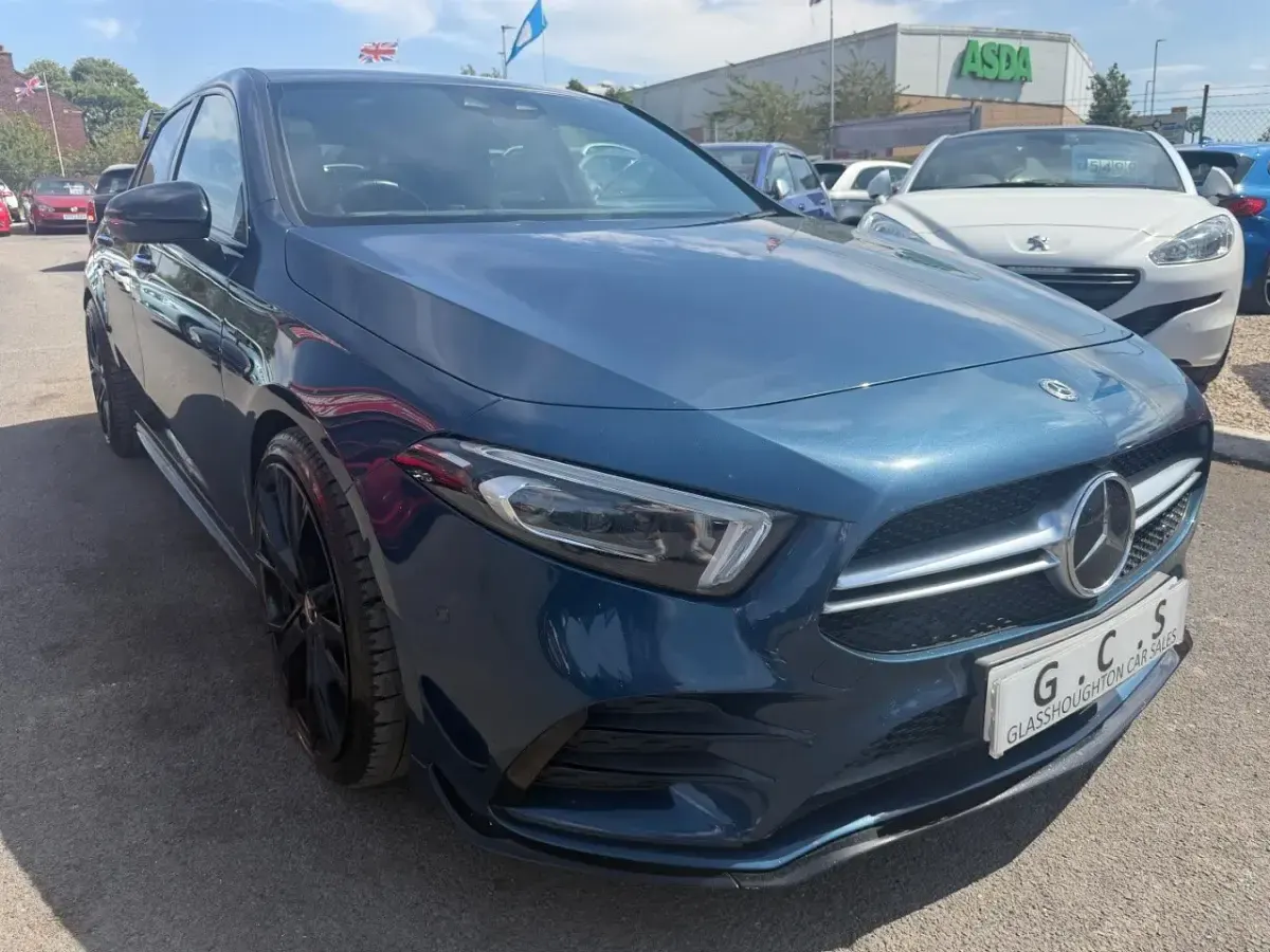 Used Mercedes A35 AMG Premium Plus 2019 Blue Hatchback