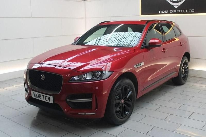 Used Jaguar F-Pace R-Sport 180 HP (132 kW) 2018 Red SUV