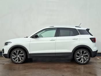 Used VW T-Cross Edition 115 HP (84 kW) 2019 White SUV