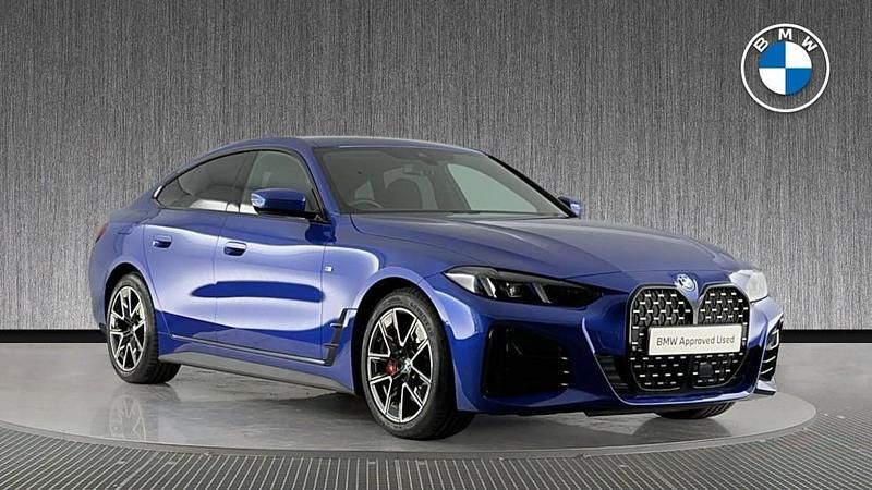 Blue Used 2025 BMW 420 Gran Coupé M Sport Coupe | £35,499 (Fair price) - Image 1/4