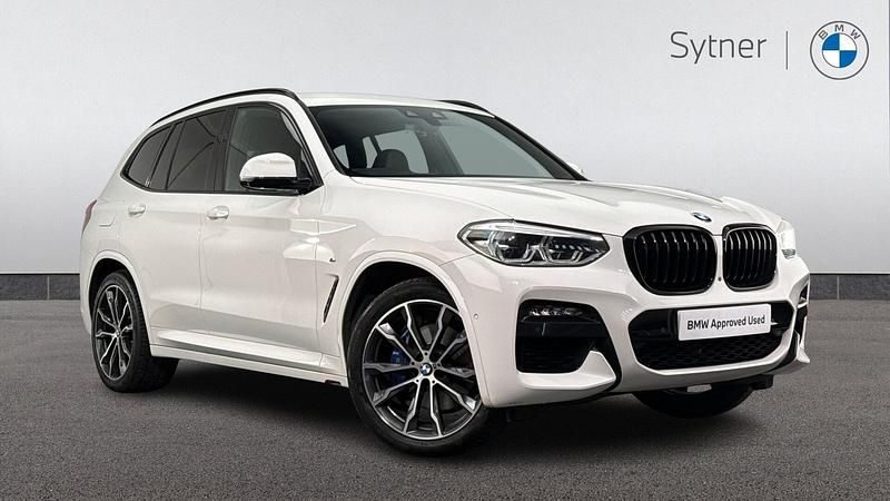 Used BMW X3 M Sport 187 HP (137 kW) 2019 White SUV