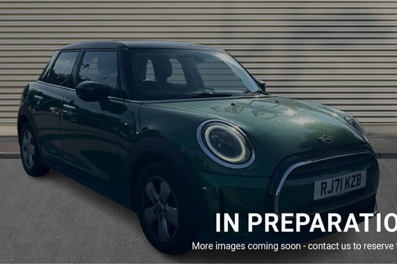 British racing green iv Used 2021 Mini Cooper Comfort Hatchback | £14,012 (Fair price) - Image 1/4