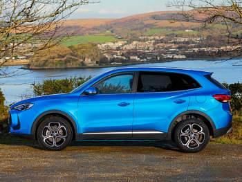 New MG ZS SE 116 HP (85 kW) 2025 Blue SUV
