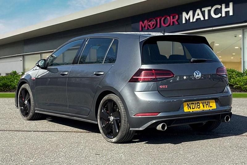 Used VW Golf VII GTI 2018 Grey Hatchback