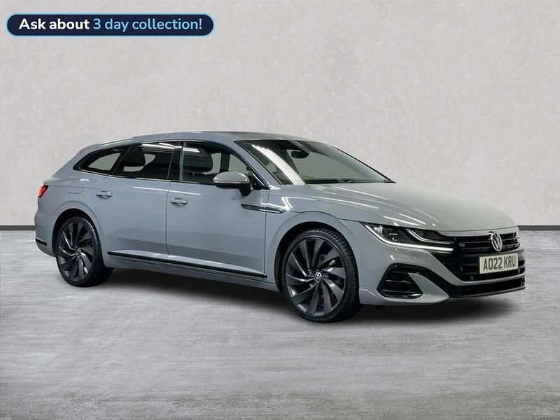 Grey Used 2022 VW Arteon R-line Estate | £22,939 (Good price) - Image 1/4
