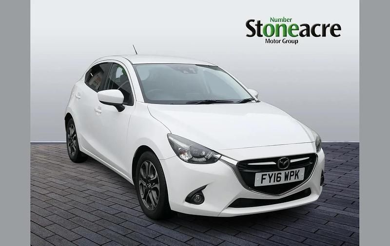 White Used 2016 Mazda 2 Inclusive Hatchback | £7,995 (Good price) - Image 1/4
