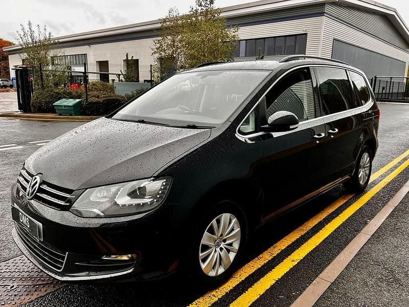 Used VW Sharan SE 140 HP (102 kW) 2012 Black MPV