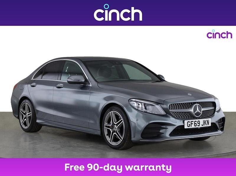 Grey Used 2019 Mercedes C220 AMG Line Premium Sedan | £20,669 (A bit pricey) - Image 1/3