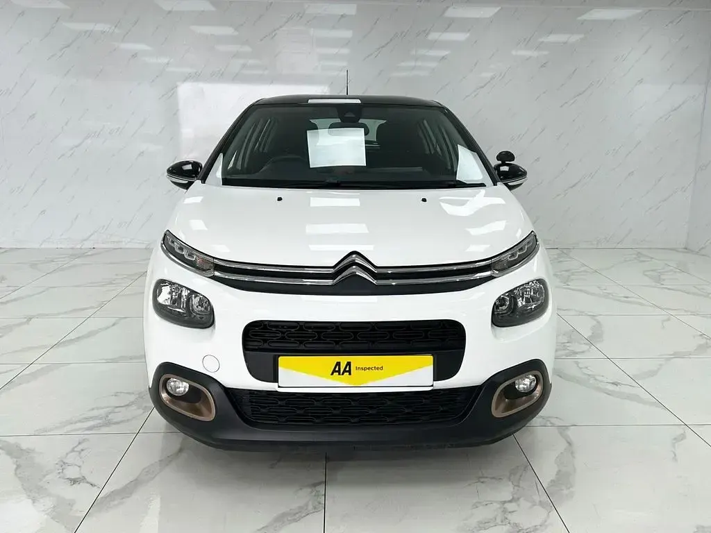 Begagnad Citroën C3 Origins 83 HK (61 kW) 2020 Vit Halvkombi