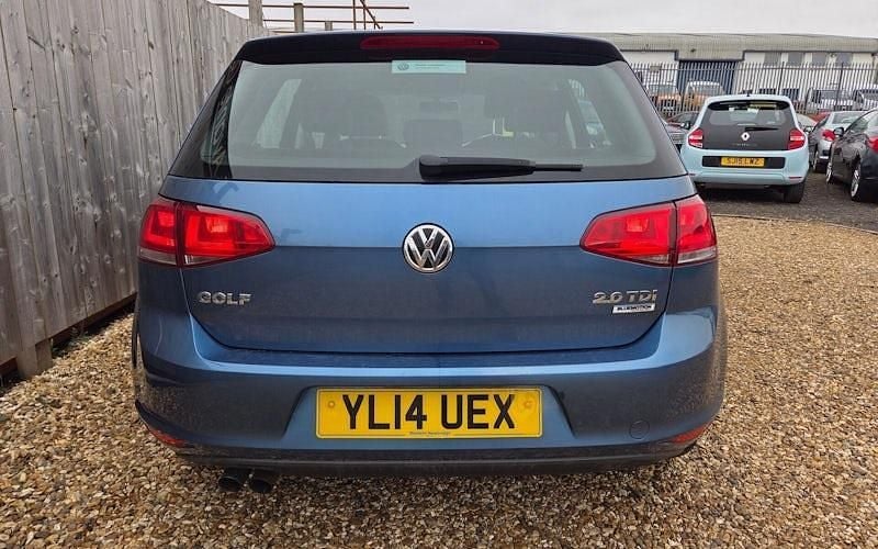 Used VW Golf VII SE 150 HP (110 kW) 2014 Blue Hatchback