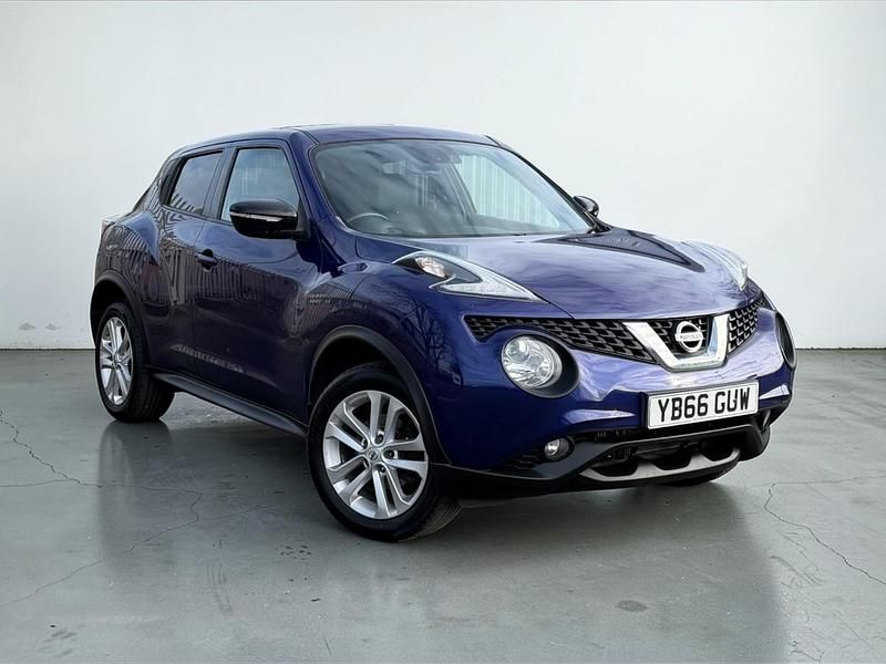 Used Nissan Juke N-Connecta 115 HP (84 kW) 2016 Blue SUV