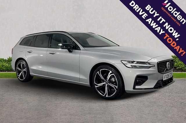 Silver New 2025 Volvo V60 Plus Estate | £37,490 (Fair price) - Image 1/4
