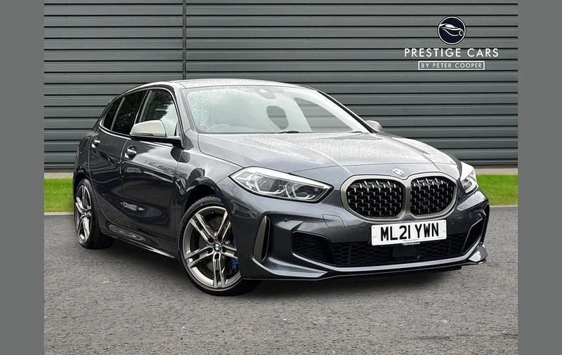 Used BMW M135 Comfort Edition 301 HP (221 kW) 2021 Grey Hatchback