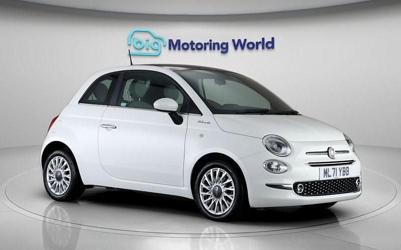 Used Fiat 500 Dolcevita 69 HP (50 kW) 2021 White Hatchback