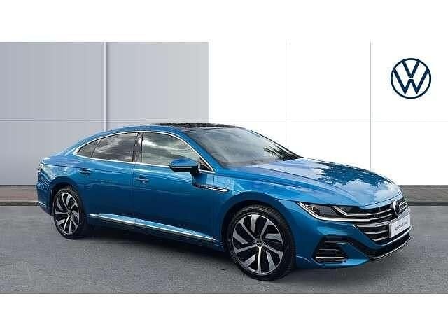 Blue Used 2022 VW Arteon R-line Hatchback | £22,395 (Fair price) - Image 1/4