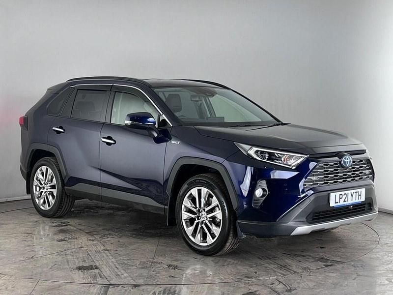 Blue Used 2021 Toyota RAV4 Hybrid SUV | £26,900 (Good price) - Image 1/3