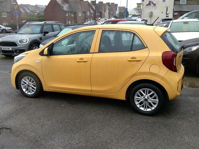 Used Kia Picanto 66 HP (48 kW) 2021 Yellow Hatchback