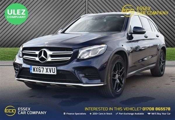 Blue Used 2017 Mercedes GLC220 AMG line SUV | £17,994 (Good price) - Image 1/1