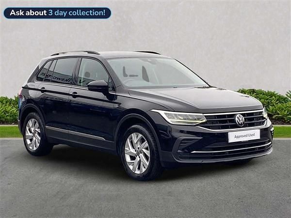 Black Used 2022 VW Tiguan Life SUV | £19,964 (Super price) - Image 1/4