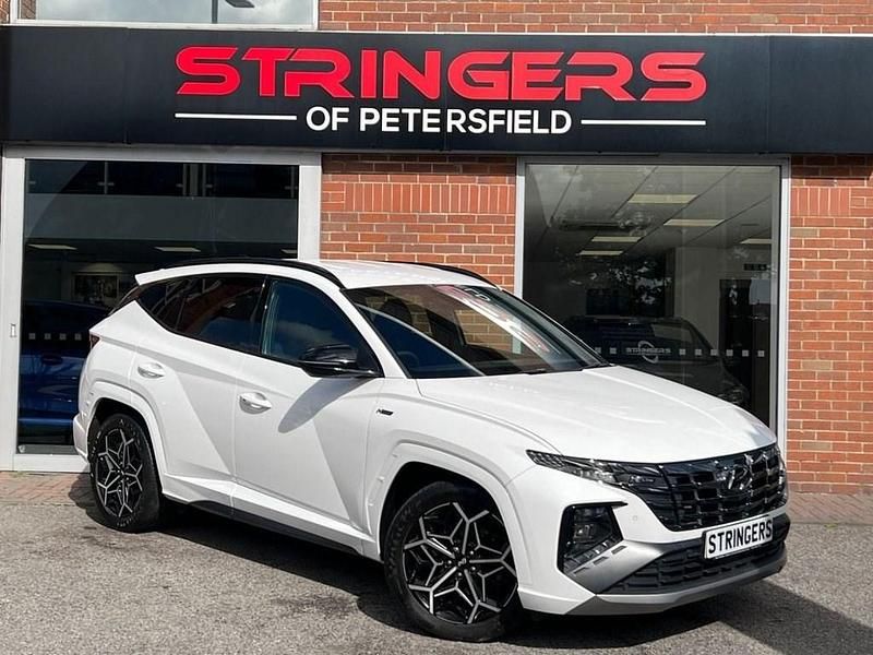 White Used 2022 Hyundai Tucson N Line SUV | £20,500 (A bit pricey) - Image 1/4