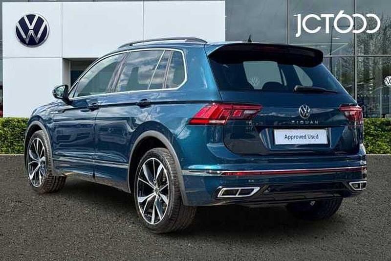 Used VW Tiguan R-line 150 HP (110 kW) 2023 Blue SUV